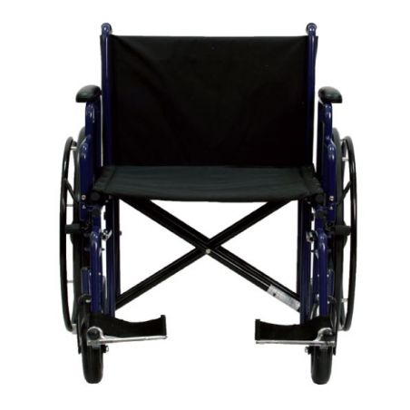 Sedia a rotelle carrozzina XXL bariatrica per obesi taglie forti pieghevole ad autospinta pedane estraibili portata max 200 kg