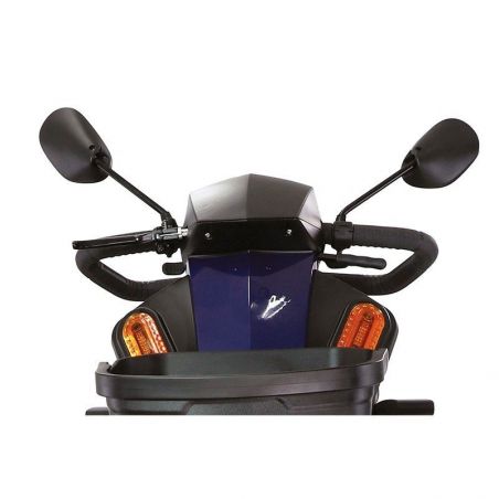 Scooter elettrico Lions progettato per le esigenze di anziani disabili e persone in sovrappeso obesi con difficoltà motorie