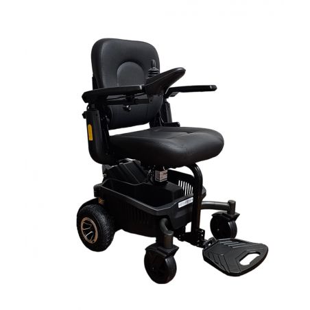 Sedia a rotelle carrozzina elettrica elevabile con alzata verticale assistita motorizzata smontabile prezzo per anziani disabili