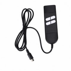 Filo comando per poltrona relax 4 tasti a 2 motori pulsantiera ricambio telecomando alzapersona anziani compatibile