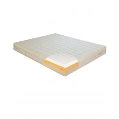 Kit di rete motorizzata elettrica 2 motori indipendenti e materasso ortopedico antidecubito memory Silver