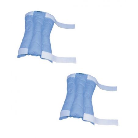 Gomitiere antidecubito fibra cava siliconata, protezione per il gomito