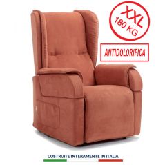 Poltrona Relax Siena XXL antidolorifica bariatrica portata 180 Kg