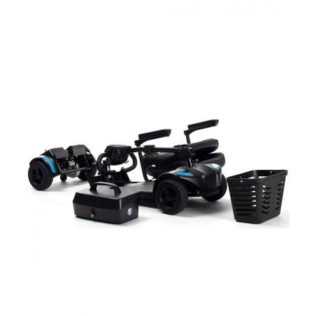 Scooter elettrico a 4 ruote offerta prezzo per anziani disabili invalidi non autosufficienti smontabile in 4 parti Vermeiren One